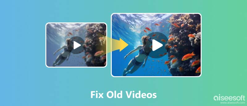Repareer oude video's