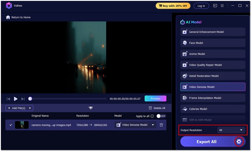 Change Format And Resolution