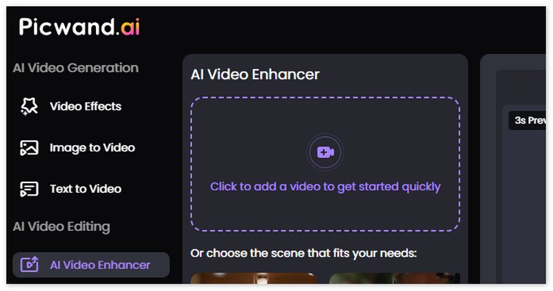 Dodaj wideo do ulepszenia w Picwand