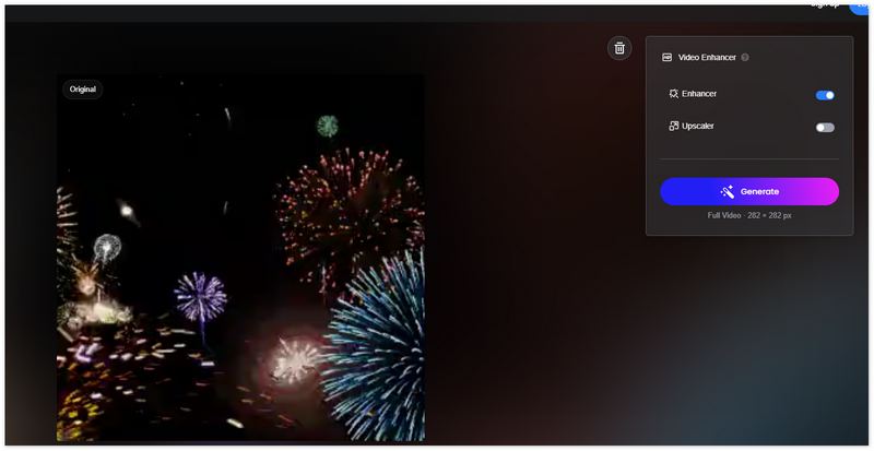 Generuj wideo w Fotor