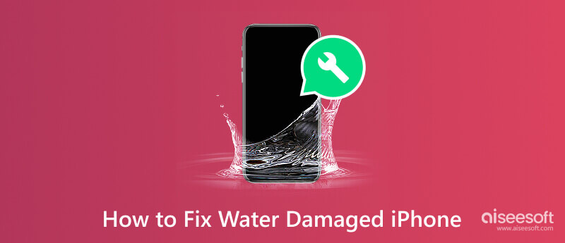 물에 손상된 iPhone 수정