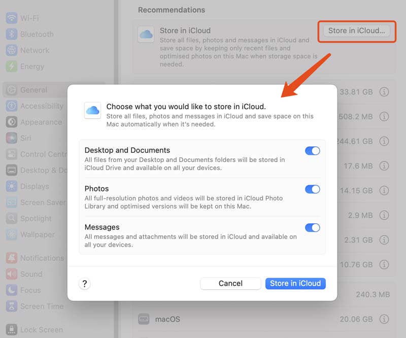 Store Mac Photos Documents Using Icloud