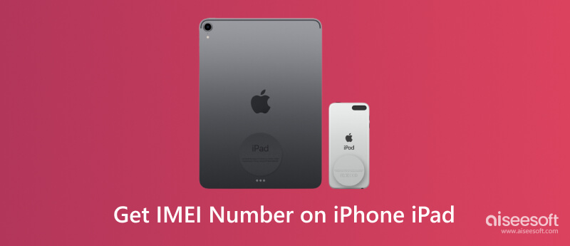 Hanki IMEI-numero iPhone iPadiin