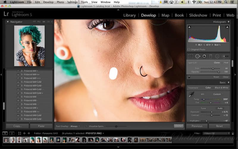 Lightroom op Mac