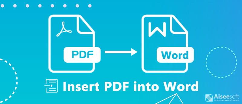 Insert PDF into Word