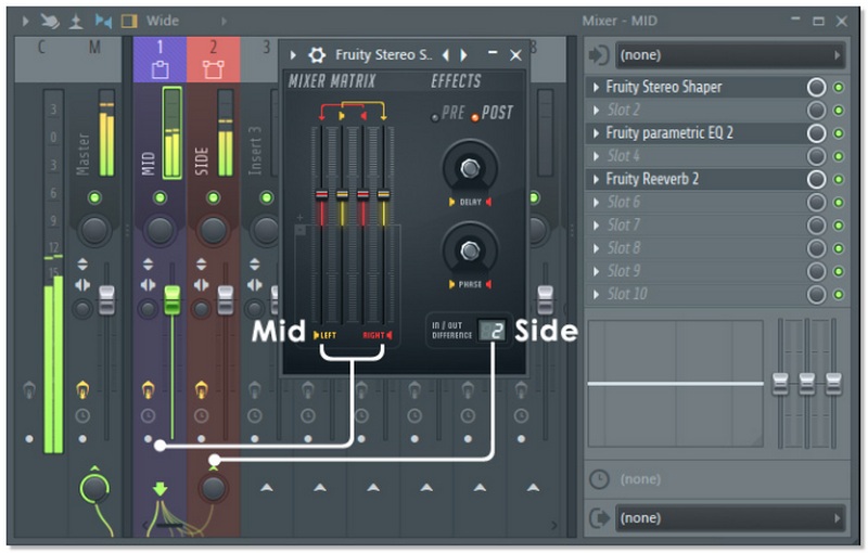 Adjust Stereo Separation in FL Studio for Vocal Isolation