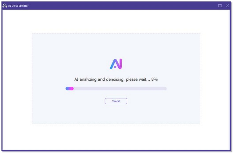 Wait for AI Vocal Isolation Process to Complete