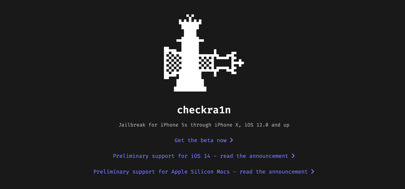 Checkra1n Jailbreak iPad iPhone on Mac