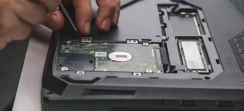 Remove Hard Drive from Laptop