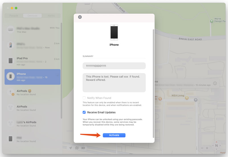 Activate Lost Mode On Lost Iphone