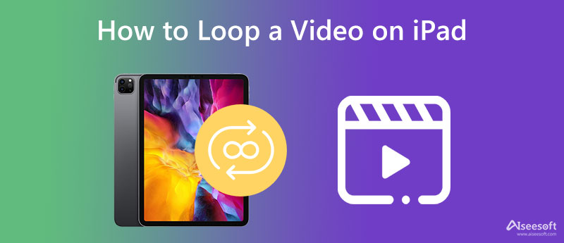 Loop en video på iPad