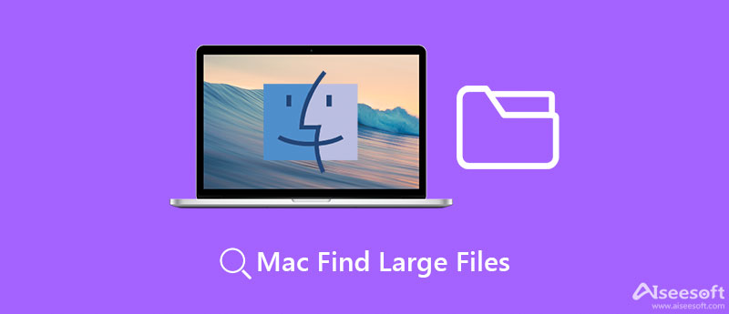 how to find large files on mac