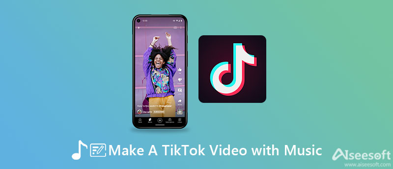 Make a TikTok video with music