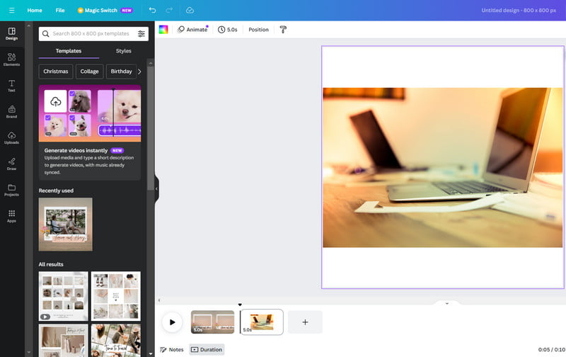 Canva How to Make Video Montage