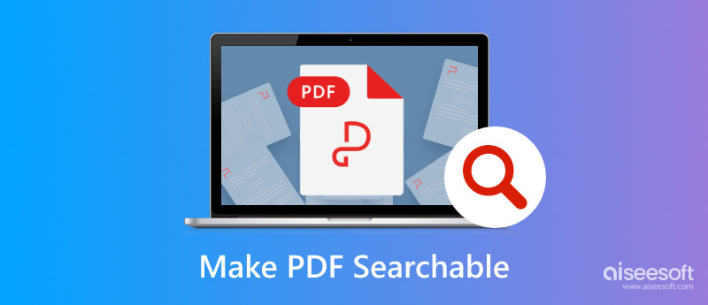Gjør PDF søkbar