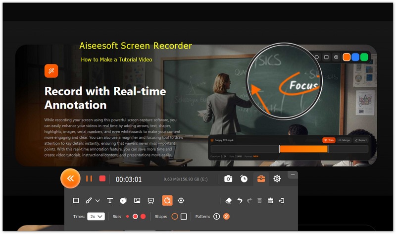 Annotate While Recording