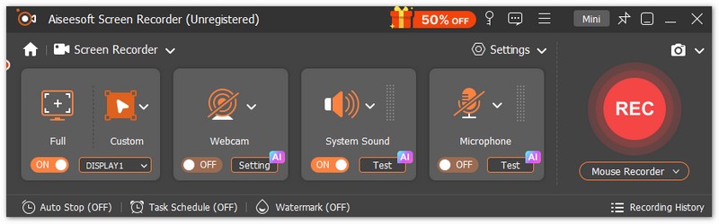 Record Tutorial Video With Aiseesoft Screen Recorder
