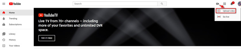 Carica il video tutorial su Youtube