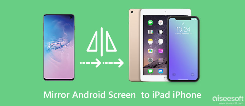 Specchia lo schermo Android su iPad iPhone