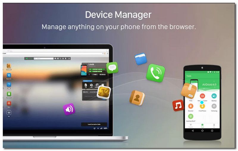 AirDroid Mirror Android su PC