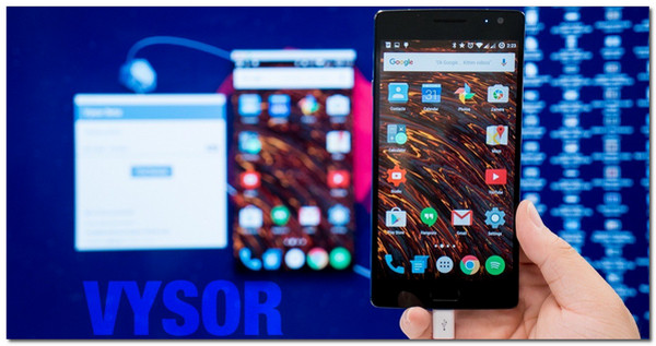 Vysor Mirror Android til PC