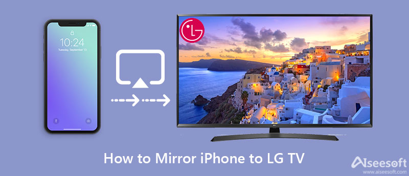 Przesyłaj kopię lustrzaną iPhone'a do telewizora LG