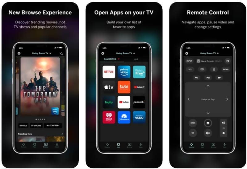 Peilaa iPhone VIZIO-televisioon Smartcast-sovelluksella