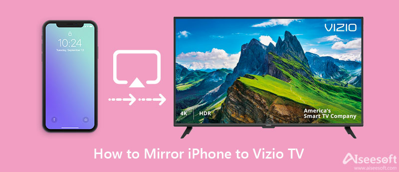 将 iPhone 镜像到 VIZIO 电视