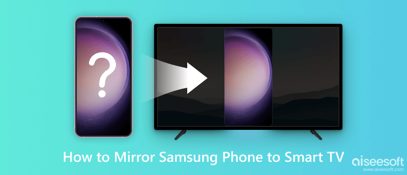 Effettua il mirroring del telefono Samsung su Smart TV