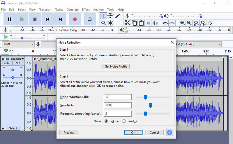 Adjust Audio Settings