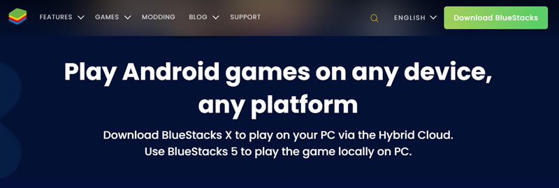 BlueStacks-website