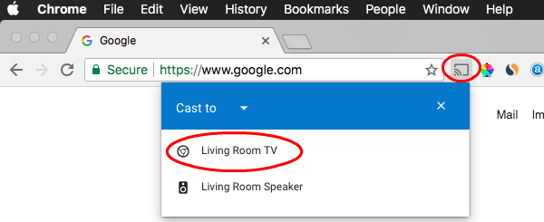 Chromecast Mac