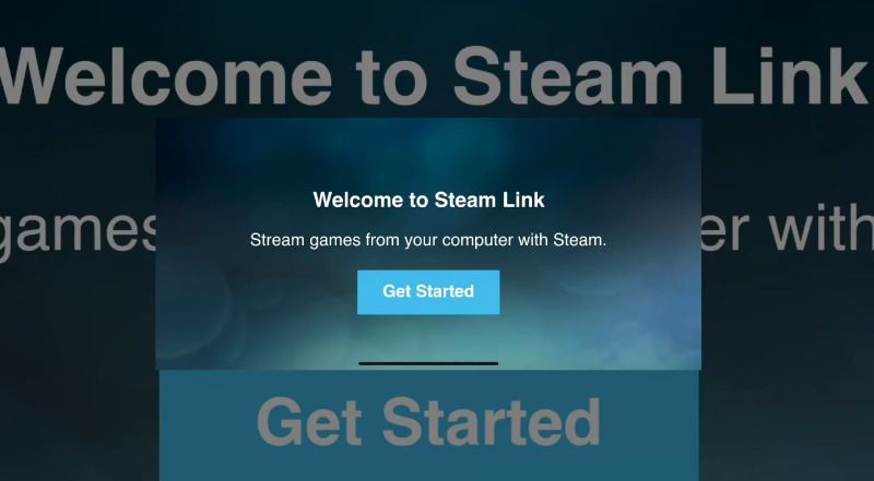 Aloita Steam Link -sovellus