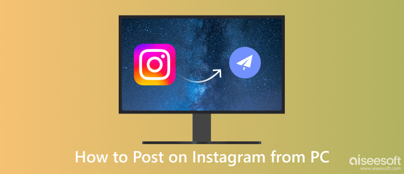 Pubblica su Instagram da PC