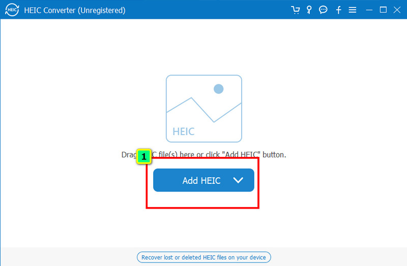 HEIC-bestanden slepen en neerzetten