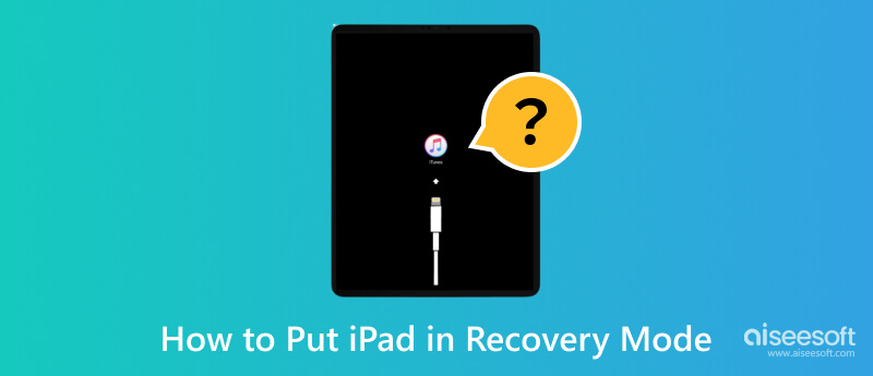 Τοποθετήστε το iPad στη λειτουργία ανάκτησης