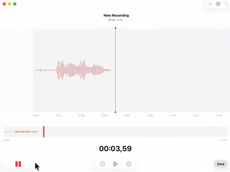 Start Voice Memos Recording