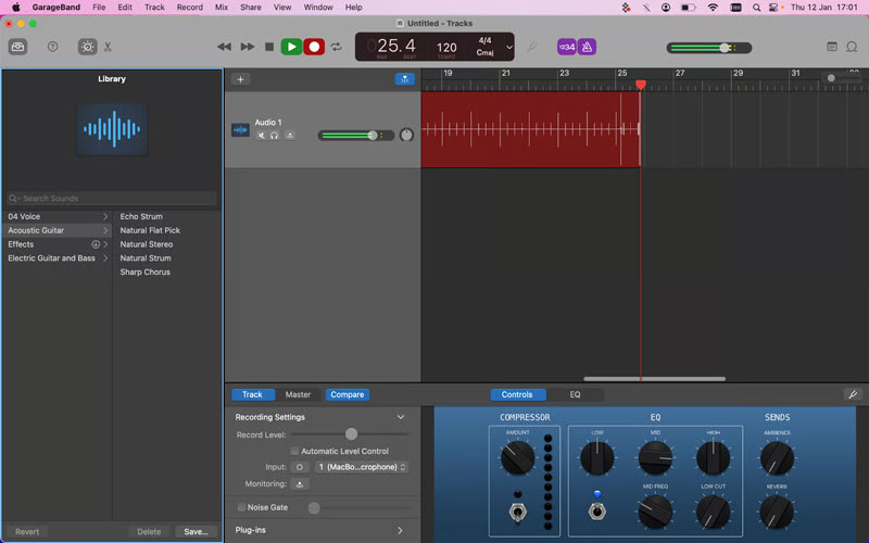 Garageband Record Audio On Mac