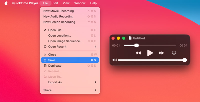 Save Quicktime Audio Recording Mac