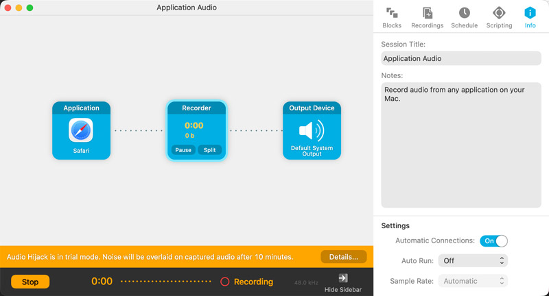 Record App Audio Using Audio Hijack Mac