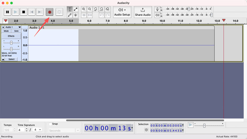 Record Audio Using Audacity Mac