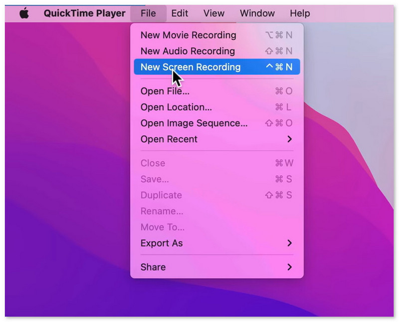 Find New Screen Recording