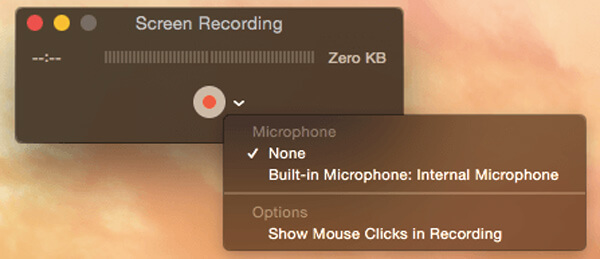 Recording Option