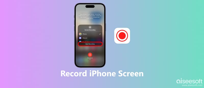 Записать iPhone Screen