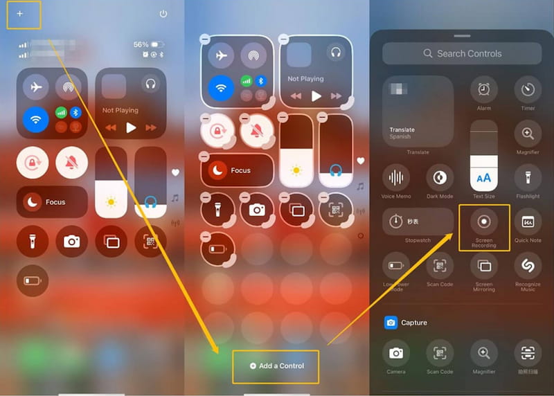 Enable IOS Recording