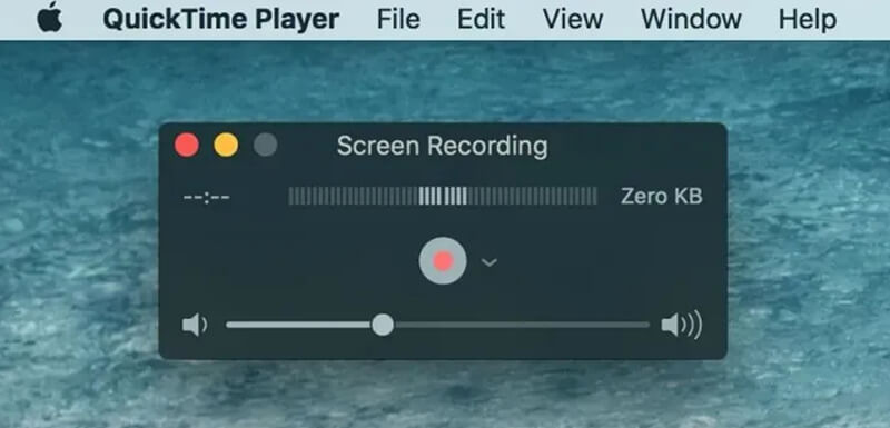 Quicktime Start Recording