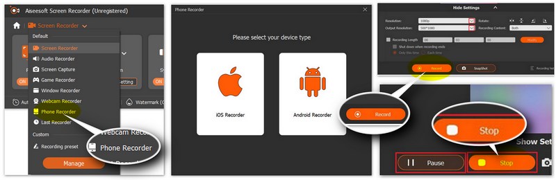 Record Mobile Pokemon Using Aiseesoft
