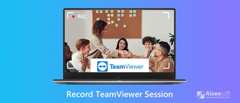 Zaznamenejte relaci schůzky TeamViewer