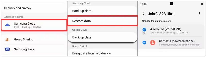 Recover Data On Cloud Backup