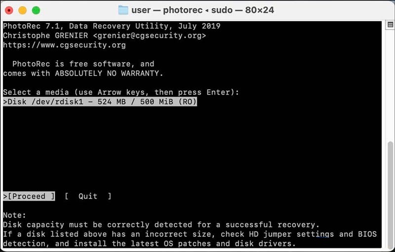 Recover Data From Sd Card Mac Photorec